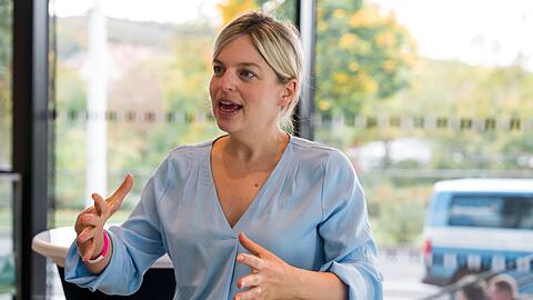 Katharina Schulze fordert mehr Sicherheit für Frauen in Bayern. (Archivfoto)