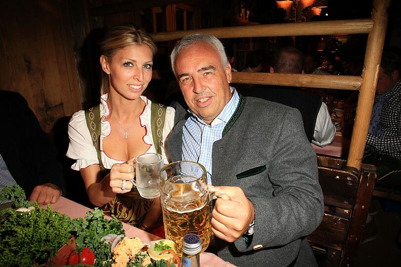 Hans-Reiner Schröder mit Ehefrau Katerina Goldbach