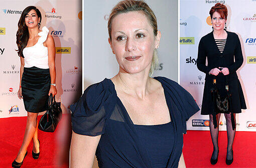 Stars beim Herbert-Award in Hamburg. Mit dabei: Fernanda Brandao, Bettina Wulff und Monica Lierhaus...