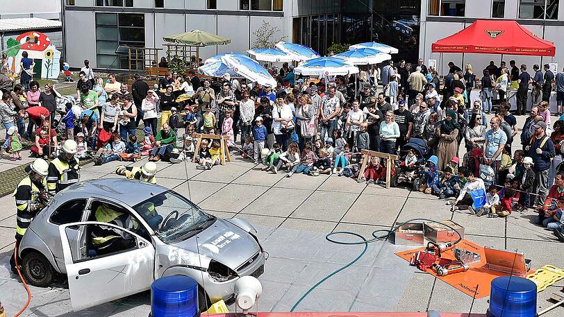 Tag der offenen Tür bei der Münchner Feuerwehr.