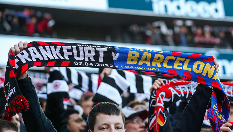 Letzte Woche war das Hinspiel, diesen Donnerstag startet um 21 Uhr das Rückspiel  in der Euro League: FC Barcelona vs. Eintracht Frankfurt.