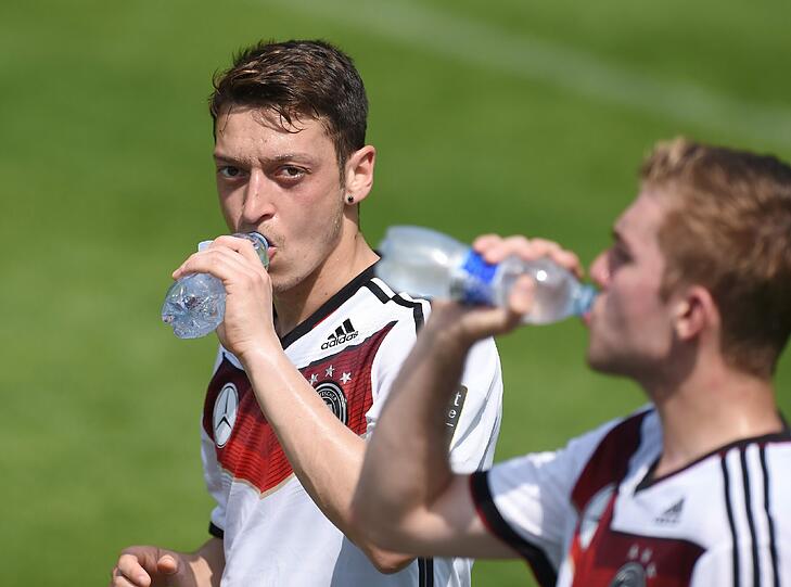 Mesut Özil (l)