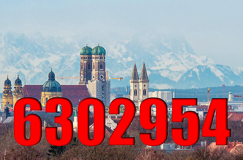 ...Touristen kamen 2013 nach München.
