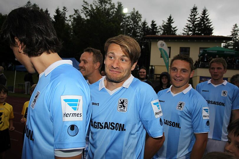 Daniel HalfarDer TSV 1860 München beim Testspiel in Ruhpolding gegen Terek Grosny. Die Bilder vom Spiel.