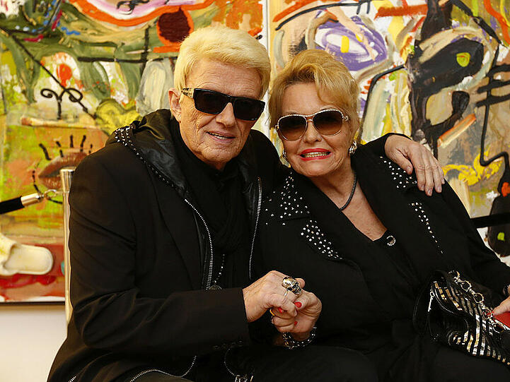 Unzertrennlich auch beim Innovationstag: Heino und seine Hannelore