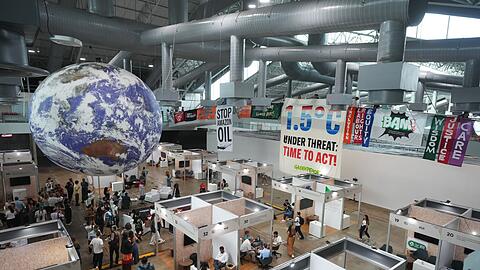 Der Weltklimagipfel in Brasilien bot Raum f&uuml;r Proteste.