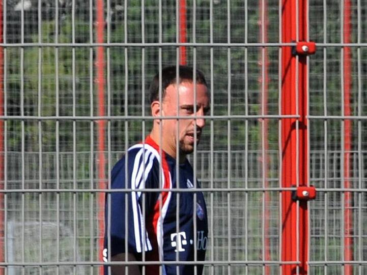 Er darf raus, raus aus dem starren Konzept des Trainers: Franck Ribéry, darf wenn er wieder fit ist, auf seiner Lieblingsposition am linken Flüghel ran.