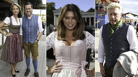 Karl-Theodor zu Guttenberg kam mit Frau Stephanie, Sabia Boulahrouz kam alleine und Boris Becker auch.