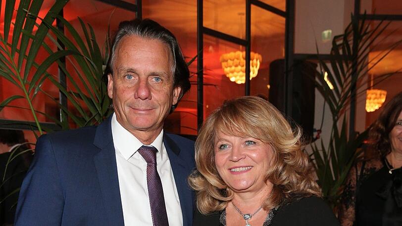 B(r)au-Löwin Alexandra Schörghuber mit Ehemann Bernd Werndl.