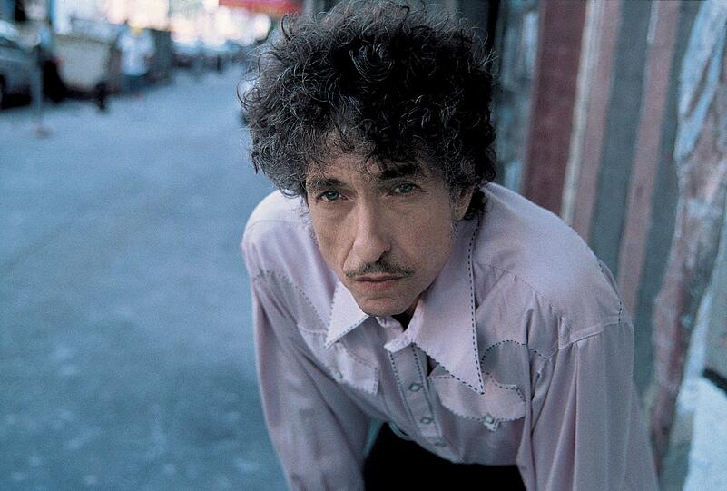Der fotoscheue US-Singer-Songwriter Bob Dylan vor etwa einem Jahrzehnt.