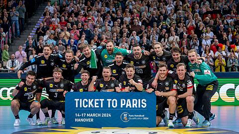 Die Handballer haben sich für das Olympia-Turnier qualifiziert.
