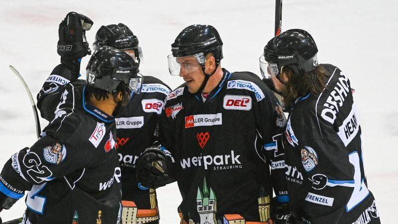 Die Straubing Tigers hatten allen Grund zu jubeln.