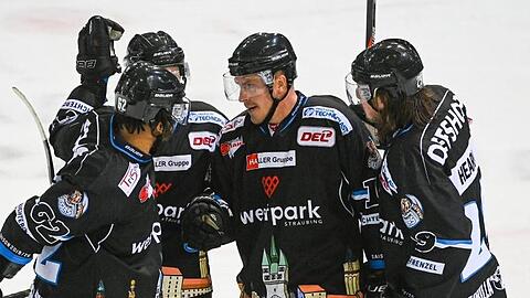 Die Straubing Tigers hatten allen Grund zu jubeln.