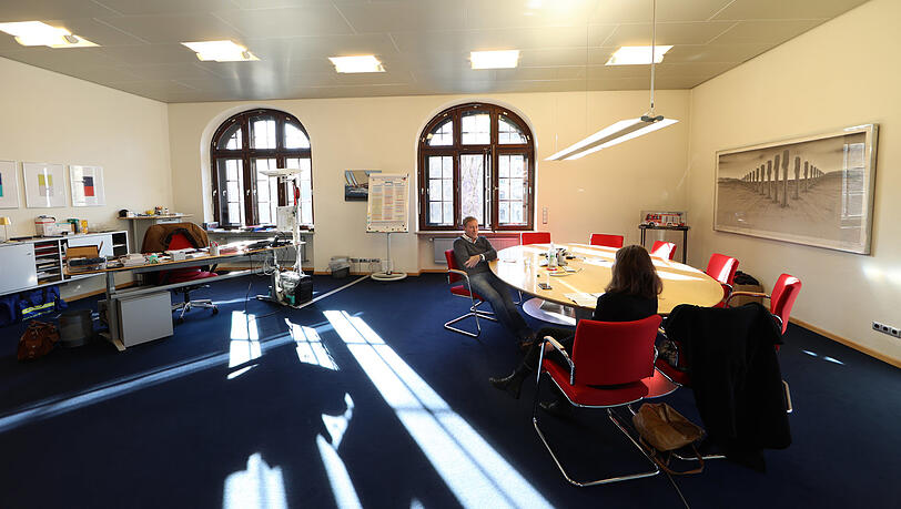 Schäubles Büro in der Hauptfeuerwache am Sendlinger Tor. Schäubles Büro in der Hauptfeuerwache am Sendlinger Tor.