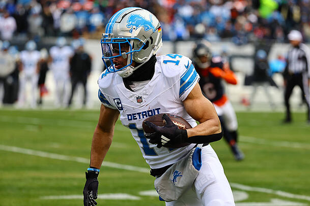 Mittlerweile ein echter Star in der NFL: Amon-Ra St. Brown von den Detroit Lions.