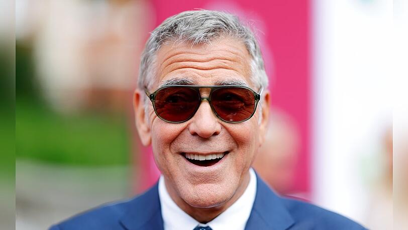 Reagiert auf seine Auszeichnung mit Humor: George Clooney. Reagiert auf seine Auszeichnung mit Humor: George Clooney.