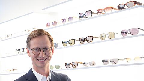 Marc Fielmann leitet seit November 2019 allein die Augenoptiker-Kette Fielmann. (Produktion)