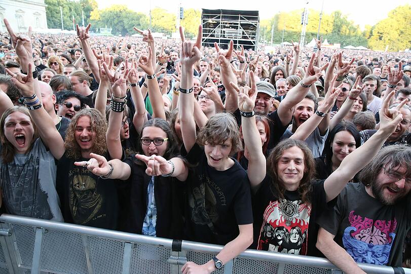 Die Bilder vom Black Sabbath-Konzert auf dem Königsplatz!