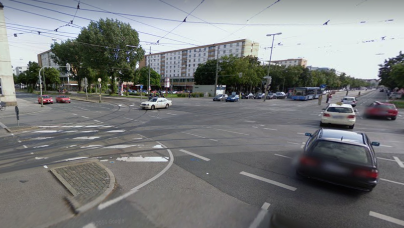 Wieder die Dachauer Straße, hier an der Ecke Schwere-Reiter-Straße. Sieben Mal waren Radler hier in einen Unfall verwickelt. Wieder die Dachauer Straße, hier an der Ecke Schwere-Reiter-Straße. Sieben Mal waren Radler hier in einen Unfall verwickelt.