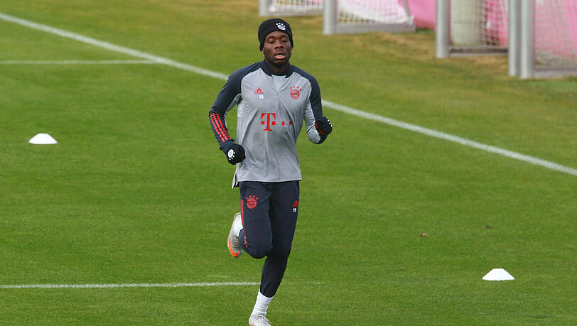 Alphonso Davies steht vor seinem Comeback.