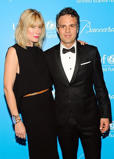 Hollywood-Schauspieler Mark Ruffalo, bekannt aus dem Film "Shutter Island" und seine Frau Sunrise Coigney kamen auch zu den Festlichkeiten nach New York.