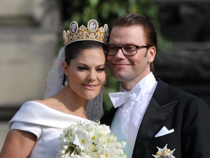 Schwedens Kronprinzessin Victoria haben am 19. Juni 2010 geheiratet.