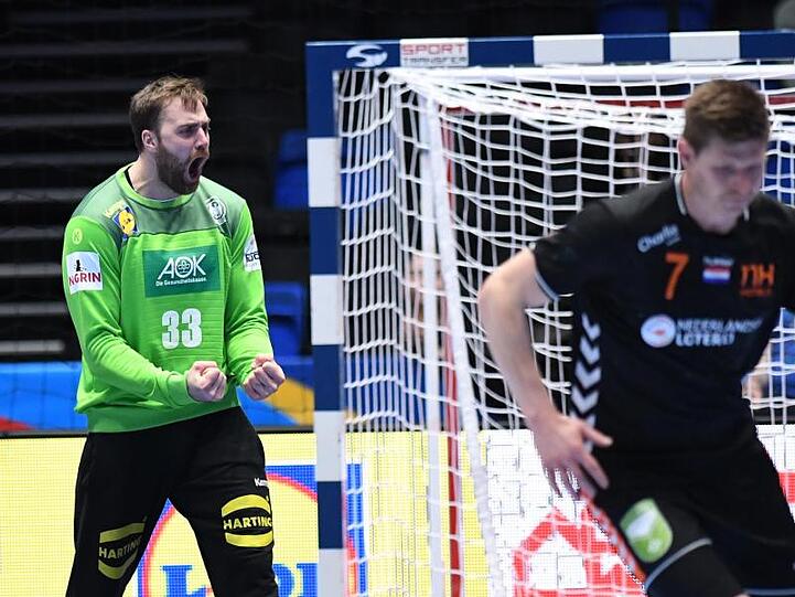 DHB-Torhüter Andreas Wolff (l) machte ein starkes Spiel.