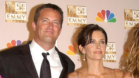 Courteney Cox und Matthew Perry arbeiteten für "Friends" eng zusammen.