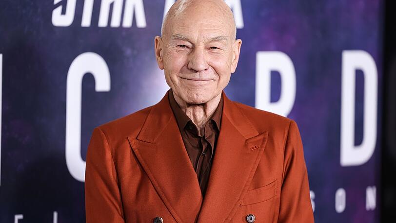 Sir Patrick Stewart auf einer Aufnahme aus dem Jahr 2023.