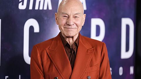 Sir Patrick Stewart auf einer Aufnahme aus dem Jahr 2023.
