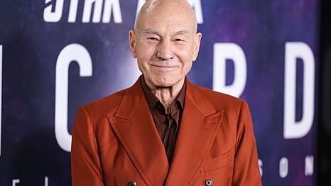 Sir Patrick Stewart auf einer Aufnahme aus dem Jahr 2023.