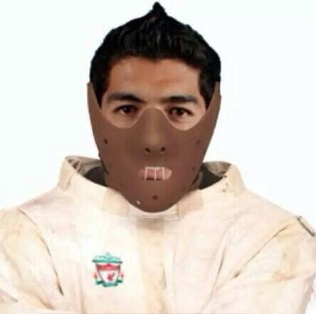 Haniball Lector alias Luis Suarez.