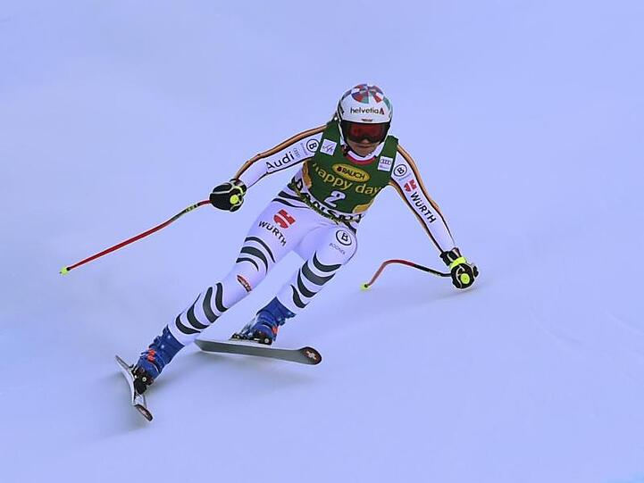 Viktoria Rebensburg belegte bei der Abfahrt in Bansko nur den 22. Platz.