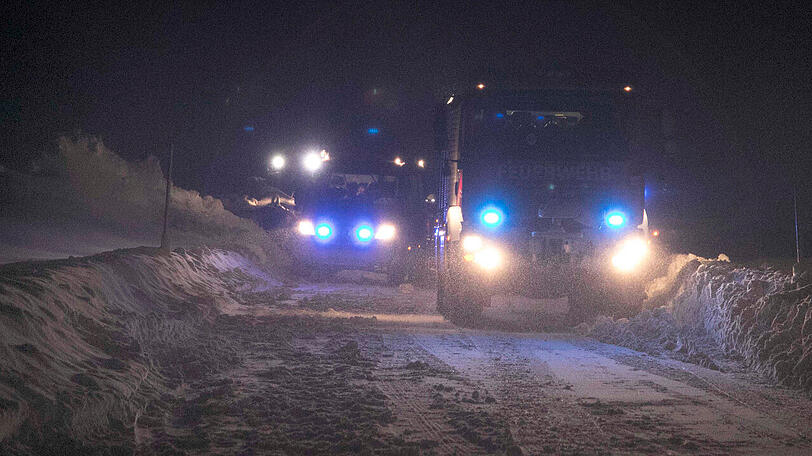 Trotz der Sperrung war die Frau auf der Straße aus Winklmoos kommend in Richtung Seegatterl unterwegs.