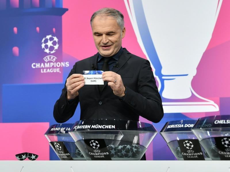 Auslosung: Bayern gegen Lazio Rom - Leipzig gegen ...