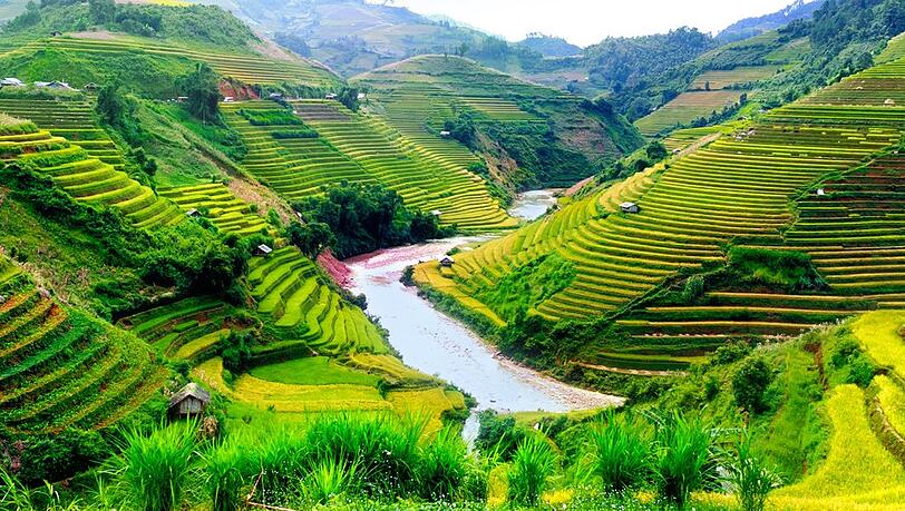 Vietnam ist eine Perle Asiens.