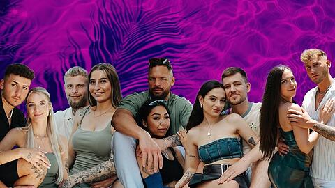 Fünf Paar stellen sich dem Beziehungstest in der siebten "Temptation Island"-Staffel.