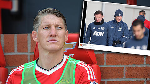 Bastian Schweinsteiger ist zurück im Mannschaftstraining bei den Reds.