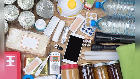 Ein guter Vorrat kann im Notfall &uuml;berlebenswichtig sein.