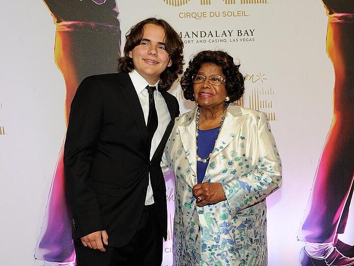 Katherine Jackson mit Enkelsohn Prince Michael