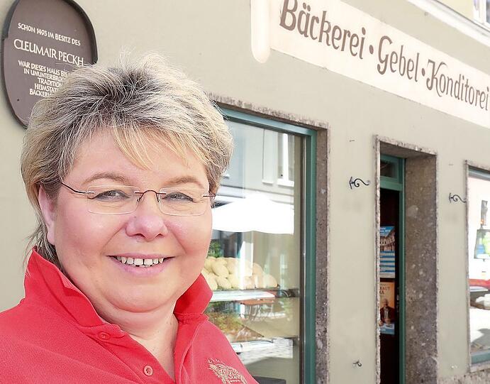 Ruth Gebel, Inhaberin der gleichnamigen Bäckerei.