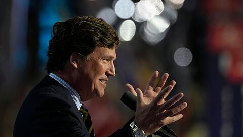 Tucker Carlson kritisiert Trump scharf (Archivbild).