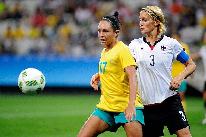 Die DFB-Frauen retteten gegen Australien ein Unentschieden.