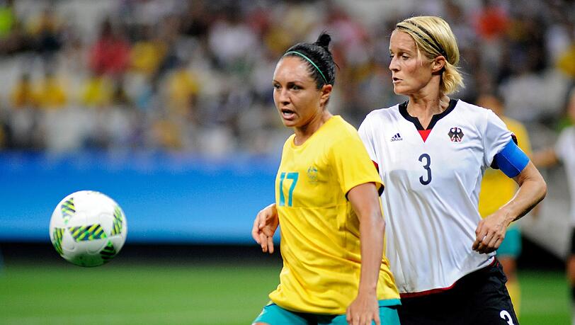 Die DFB-Frauen retteten gegen Australien ein Unentschieden. Die DFB-Frauen retteten gegen Australien ein Unentschieden.