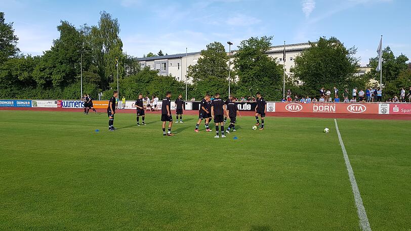 Die Bilder vom Testspiel der Löwen in Landshut.