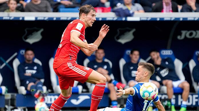 Nicht zu stoppen: Leon Goretzka ist mit seiner Dynamik wieder ein ganz wichtiger Aktivposten im Mittelfeld des FC Bayern.