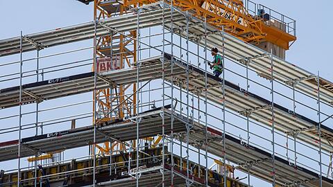 In München passieren auf Baustellen immer wieder tödliche Unfälle.