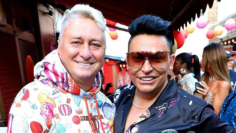 Hubert Fella (l.) traut sich 2026 zu "Ich bin ein Star - Holt mich hier raus!". Ehemann Matthias Mangiapane hat es bereits 2018 getan.