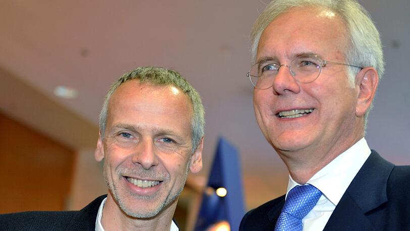 Fred Kogel bei der Eröffnung der Münchner Medientage. Gemeinsam mit Harald Schmidt (r). Fred Kogel bei der Eröffnung der Münchner Medientage. Gemeinsam mit Harald Schmidt (r).