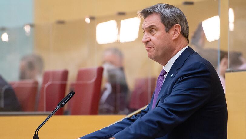 Markus Söder (CSU), Ministerpräsident von Bayern.